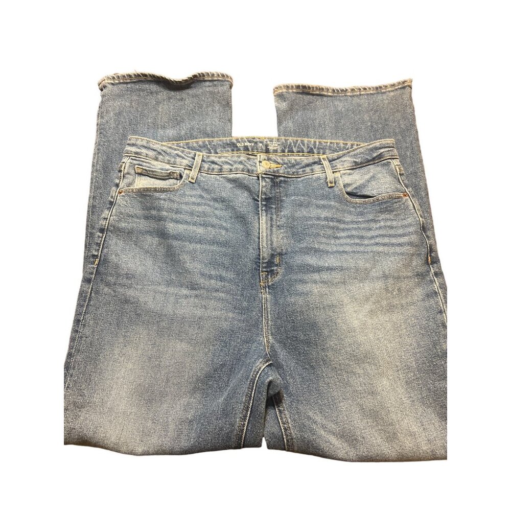 Old Navy Women's Higher High Rise Flare Jeans Secret Smooth Pockets Size 18